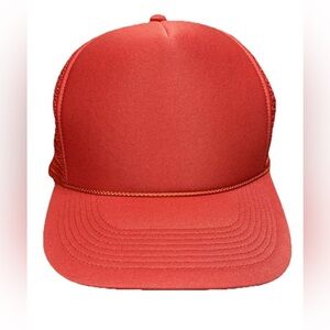 Vintage by OC Blank SnapBack Foam Front Mesh Back Trucker Hat Cap NOS NEW